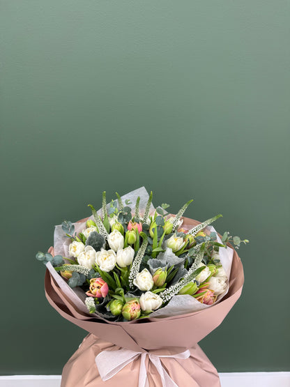 Elegant Tulip Garden