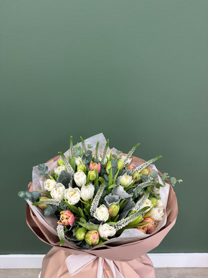 Elegant Tulip Garden