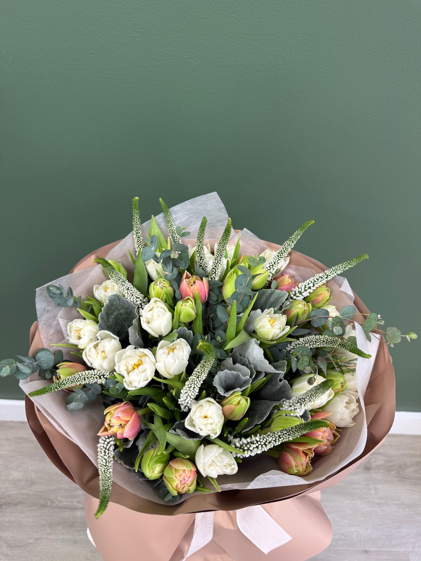 Elegant Tulip Garden