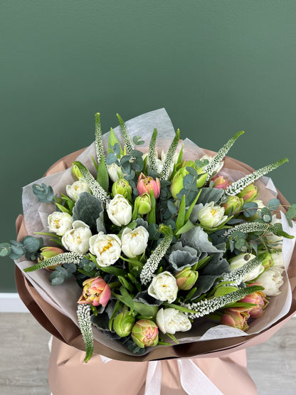 Elegant Tulip Garden